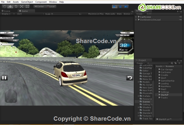 unity,Car Racing,game unity,source code game unity,source code,King of racing